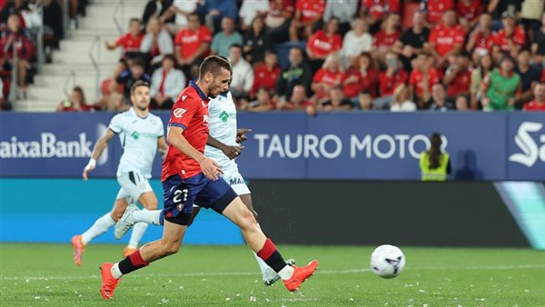 أوساسونا يخطف فوزا صعبا من خيتافي 0/1 في الدوري الإسباني