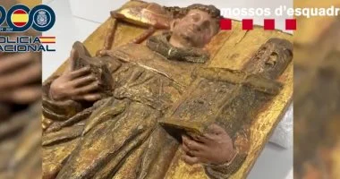 ترجع للقرن الـ16.. إسبانيا تستعيد منحوتة نادرة بعد 16 عاما من سرقتها