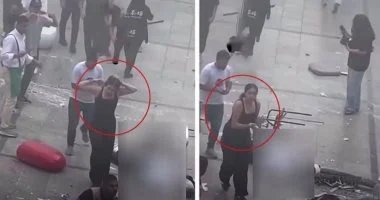 ربطت شعرها وساعدت فى الإنقاذ.. إشادات بفتاة مول أرابيلا بلازا