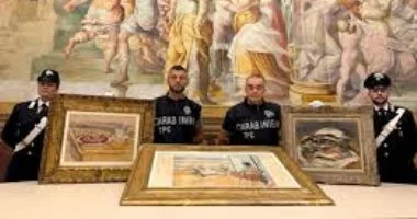 إيطاليا تستعيد أعمالاً فنية لـ رينوار وسيزان وماتيس سرقت من متحف