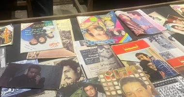 افتتاح معرض «حضرة المحترم.. نور الشريف» بسينما راديو بحضور صناع السينما.. صور