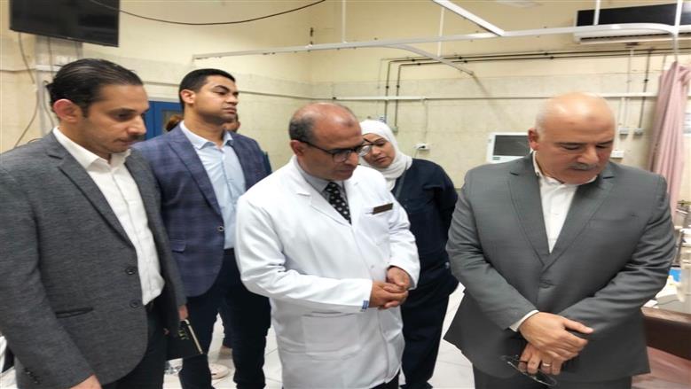 وكيل «صحة الجيزة» يتفقد 4 مستشفيات ويوجه برفع الكفاءة ومحاسبة المقصرين