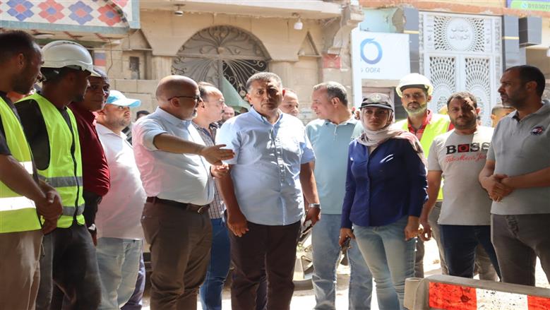محافظ القليوبية يتابع تطوير أنفاق مدينة الخصوص