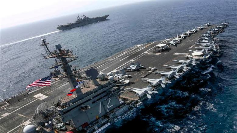 قلق على جنود «أبراهام لينكولن» قرب مضيق هرمز.. أمريكا ترسل أخصائيين نفسيين وقساوسة لدعمهم