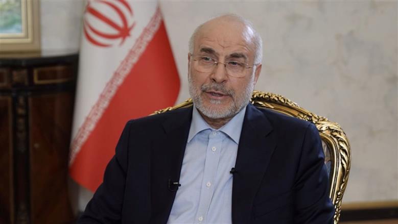 رئيس البرلمان الإيراني: خطوات مهمة لترسيخ الأمن الذاتي والمشترك مع العراق