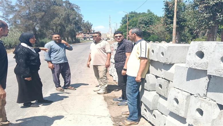 توريد 1500 متر إنترلوك وإنشاء رصيف موحد لرفع كفاءة مشتل بيلا المركزي بكفر الشيخ