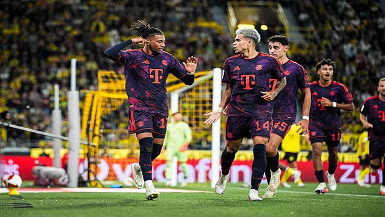 «البافاري يحكم».. بايرن ميونخ يُسقط بوروسيا دورتموند ويعانق كأس السوبر الألماني