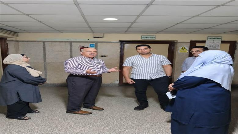 وكيل «صحة الجيزة» يحيل المقصرين للتحقيق خلال جولات مفاجئة على المنشآت الصحية