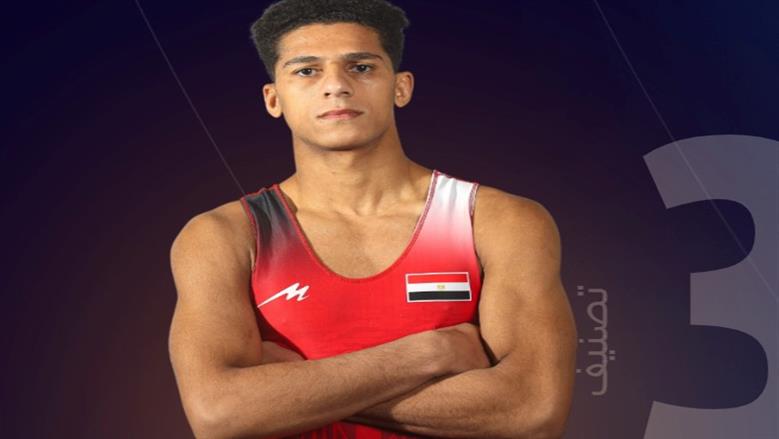 شهاب الدين عبد الرؤوف يحصد برونزية المصارعة ويرفع ميداليات مصر إلى 10
