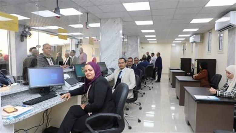 نقل أعمال مقر فرع توثيق طلبا بالمنوفية إلى مجمع الخدمات الحكومية