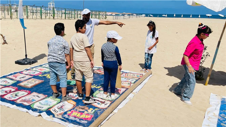 «البحر حق للجميع».. يوم ترفيهي ورياضي لذوي الهمم على شاطئ أبطال التحدي بالإسكندرية