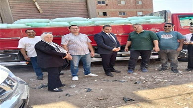 «تموين الجيزة» تضبط 8 أطنان نخالة و2.5 طن معجون دواجن منتهي الصلاحية