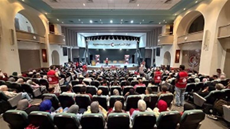 الهلال الأحمر المصري يطلق معسكر «Red Ready» لتأهيل 350 متطوعا لإدارة الطوارئ