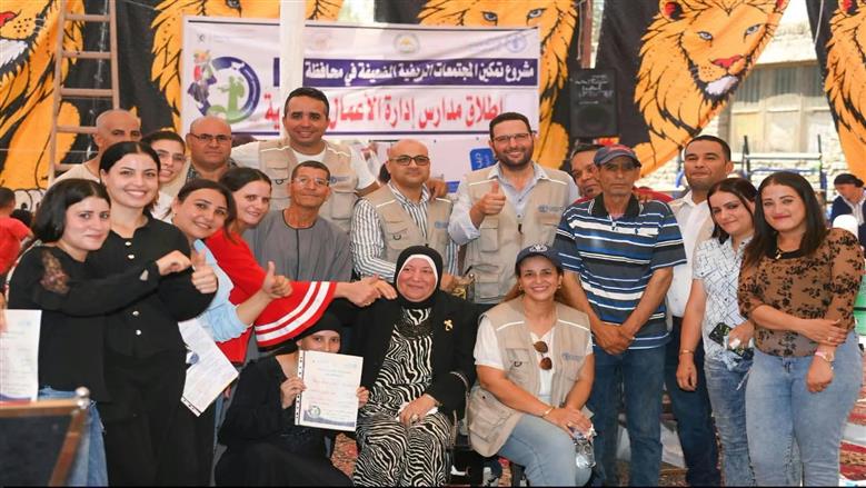 «القومي للمرأة» يشارك في إطلاق 40 مشروعا صغيرا للأسر في المنيا