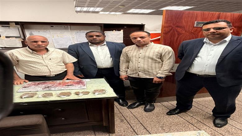جمارك مطار الأقصر الدولي تضبط محاولة تهريب كمية من المواد المخدرة