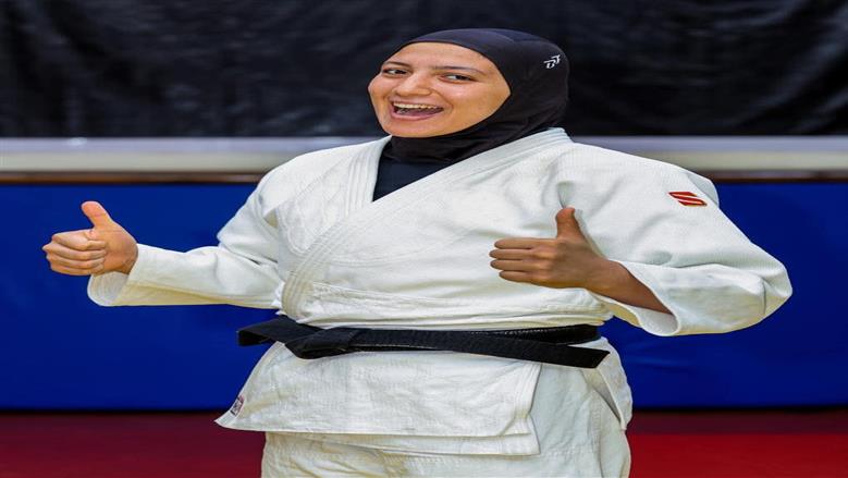 صفا سليمان تهزم بطلة تونس وتتوج ببرونزية الجودو في دورة ألعاب البحر المتوسط