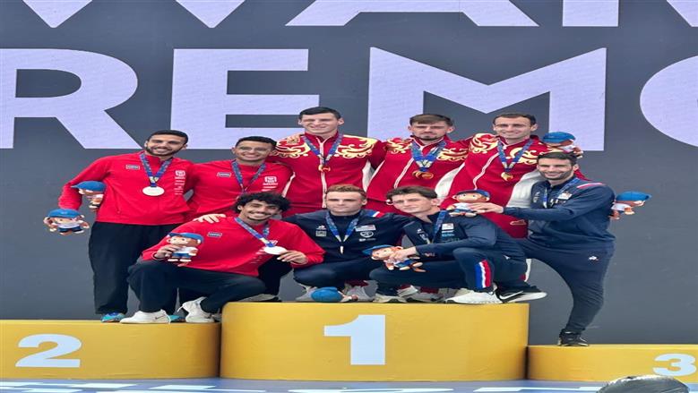 مصر تحصد فضية الفرق للرجال في بطولة العالم للخماسي الحديث بالصين