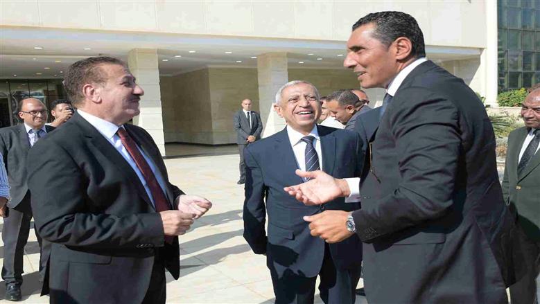 وزير الشباب يصل بورسعيد لافتتاح أولمبياد الشركات الـ59 وتفقد عدد من المشروعات