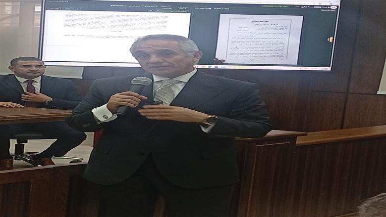 وزير العدل: النظام الإلكتروني الجديد يتيح رفع دعاوى صحة التوقيع وسداد الرسوم إلكترونيا