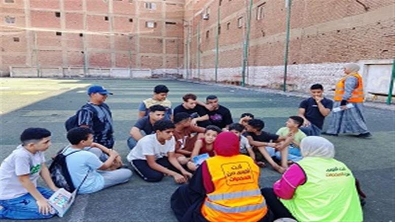 تنظيم ورشة توعوية بعنوان «أنت أقوى من المخدرات» في مراكز شباب القليوبية