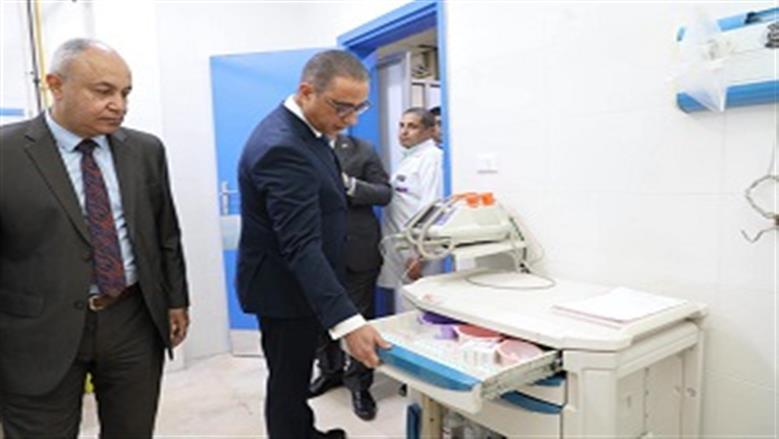 افتتاح وحدة مناظير الجهاز الهضمي ورعاية القلب بمستشفى الحوامدية العام