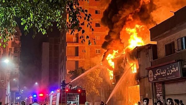 السيطرة على حريق بمخزن أخشاب بمنطقة العجمي غرب الإسكندرية