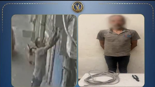 سرقة كابل كهرباء تنتهي بحريق في سيدي جابر، لحظات صادمة وثقتها كاميرات المراقبة
