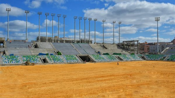 وزير الشباب يتابع مستجدات تنفيذ استاد النادي المصري الجديد