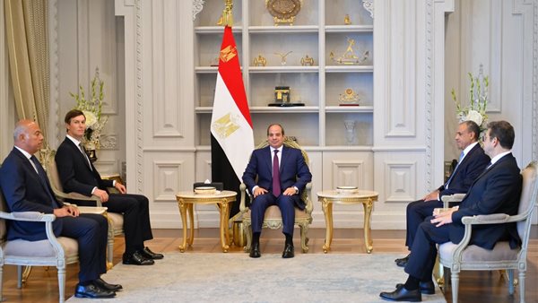 أزمات الشرق الأوسط تتصدر مباحثات الرئيس السيسي وجاريد كوشنر