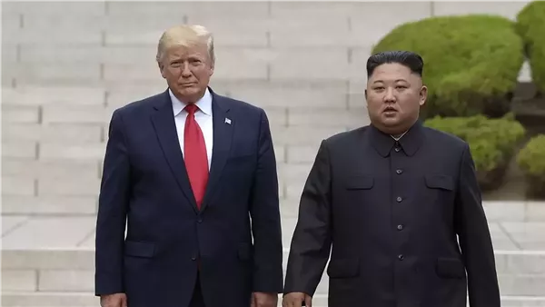 في جلسة مغلقة، ترامب يناقش إمكانية لقاء كيم جونج أون خلال زيارته المرتقبة لآسيا