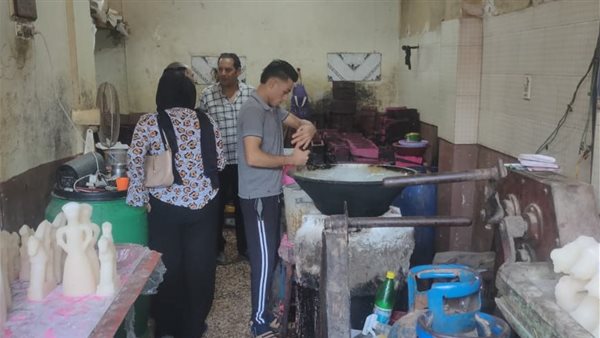 قبل المولد النبوي، ضبط 6 ألاف قطعة حلوى مولد فاسدة بالغربية (صور)