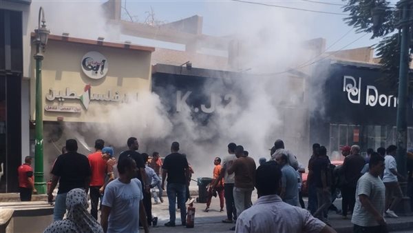 التحفظ علي مالك مطعم شهير نشب به حريق في مصر الجديدة