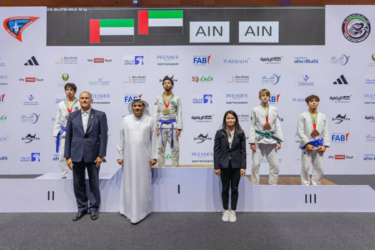أبطال المستقبل يعززون رصيد الإمارات في مونديال الجوجيتسو