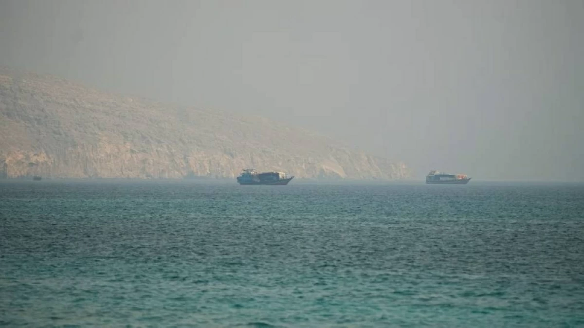 استهداف سفينة بضائع سائبة بمقذوف قرب «هرمز»