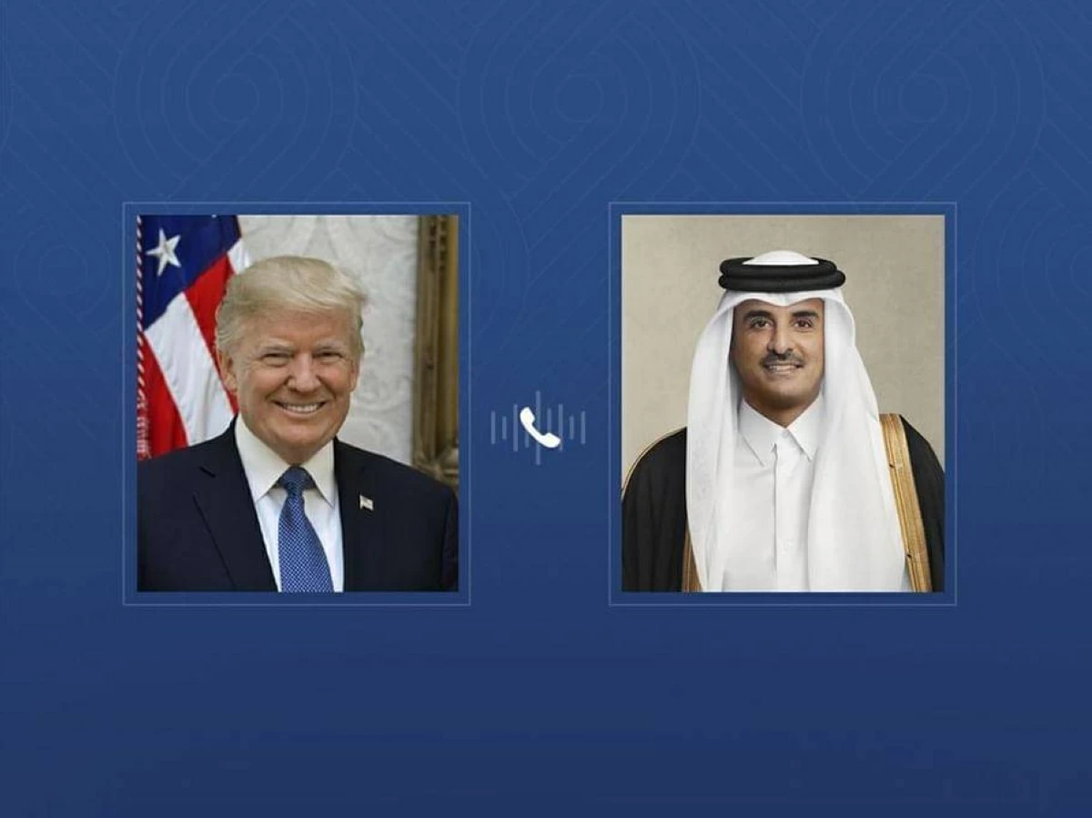 أمير قطر وترامب يبحثان جهود خفض التصعيد بين أمريكا وإيران