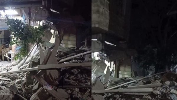 انهيار أجزاء من عقار قديم بحي الجمرك في الإسكندرية (صور)