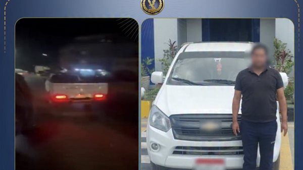 بعد تداول فيديو، ضبط سائق ربع نقل قاد سيارته عكس الاتجاه بالشرقية