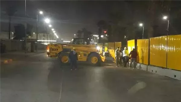 بدء إغلاق شارع 26 يوليو كليا لاستكمال أعمال المونوريل وتحديد مسارات بديلة