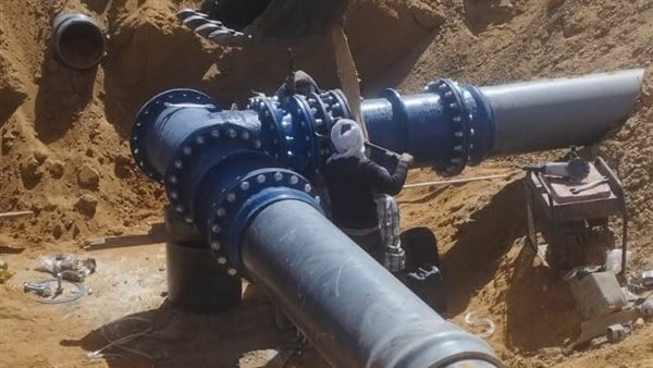 تفاصيل ومعدلات تنفيذ مشروعات المياه والصرف بأكتوبر الجديدة