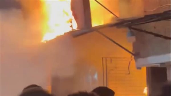 حولها من شقة سكنية لمحل، مفاجآت تكشفها معاينة حريق محل إطارات بالمطرية