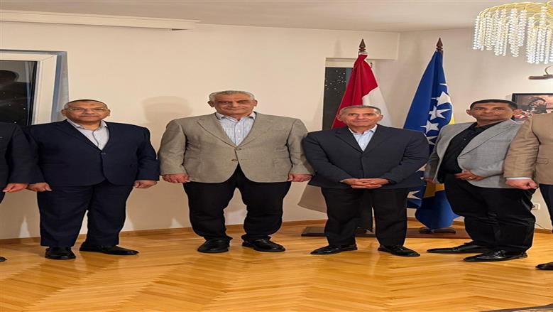 وزير الدولة للإنتاج الحربي يلتقي سفير مصر لدى البوسنة والهرسك