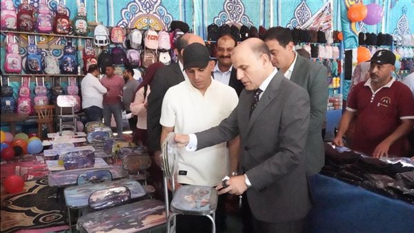 محافظ الغربية يفتتح معرض “أهلا مدارس” بكفر الزيات لتوفير مستلزمات الدراسة بأسعار مخفضة